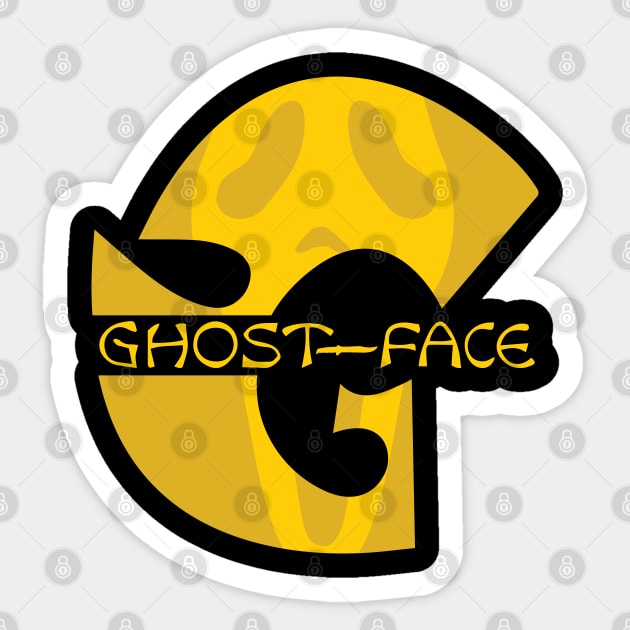 Ghost-Face Parody Sticker by Gimmickbydesign